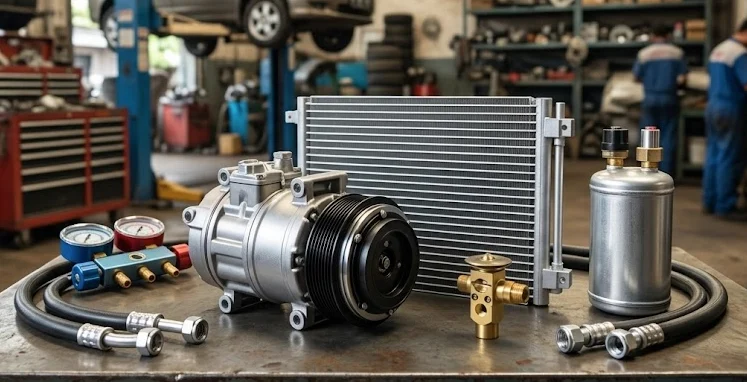 Cek Ketersediaan Spare Part Sebelum ke Bengkel AC Mobil Terdekat