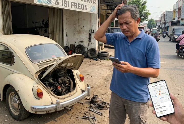 Mencari Bengkel AC Mobil Terdekat untuk Perbaikan AC Mobil Classic